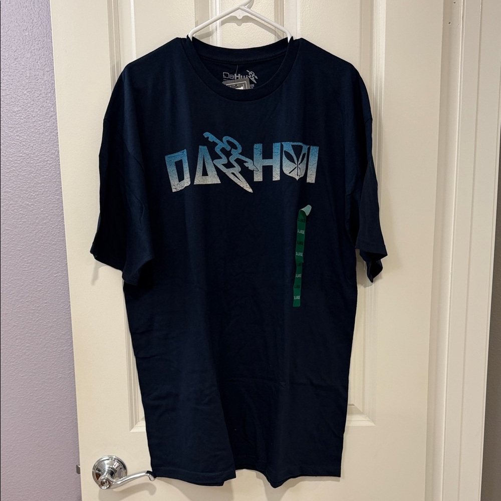 Navy Graphic Tee by [Brand]